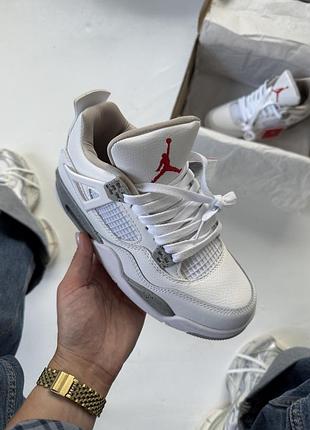 Nike air jordan 4 retro white oreo 3