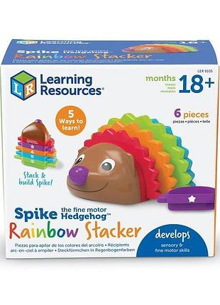 Learning resources пірамідка кольоровий їжачок (ler9105) 5254472