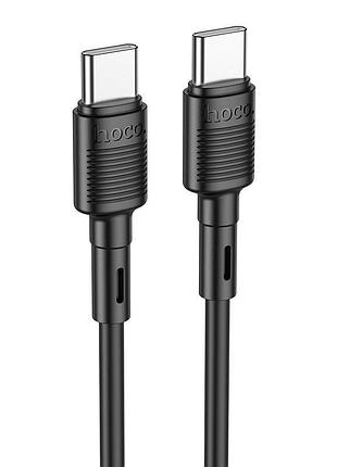 Кабель hoco type-c to type-c victory charging data cable x83 |1m, 60w, 3a| 4757601