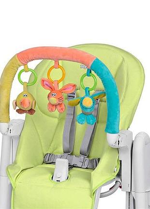 Набор для детского стула peg-perego tatamia чехол и игрушечная панель зеленый (ikac0038-in34) 5248211