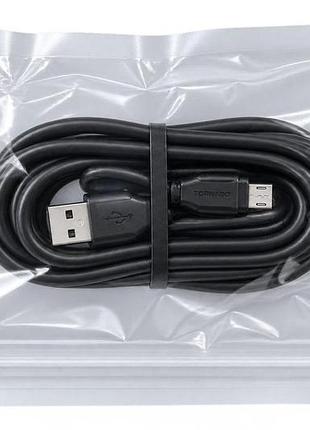 Usb bizon кабель oem microusb 1m чорний 2