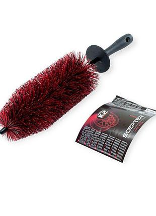 Щітка для миття колісних дисків k2 scepter pro wheel brush к-2
