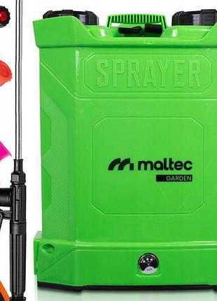 Обприскувач акумуляторний садовий 20л maltec (польща) 5224832
