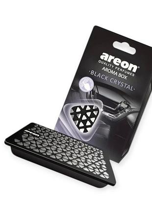 Ароматизатор під сидіння areon aroma box "black crystal"