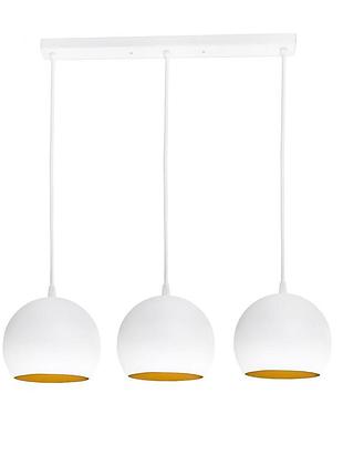 Люстра (світильник підвісний) bowl с1504503 білий, золото, atmolight