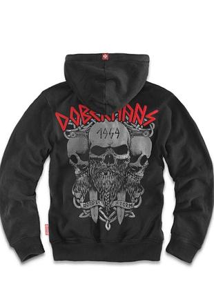 Толстовка чоловіча dobermans aggressive (xxl)