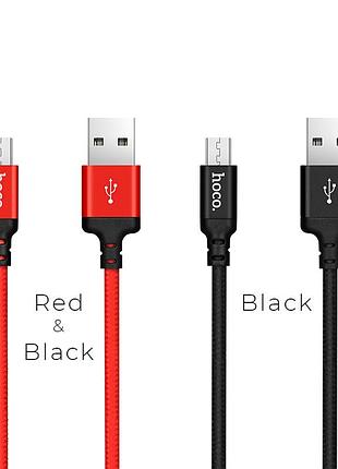 Кабель hoco x14 2 м micro-usb чорний (km6957531062905) 3