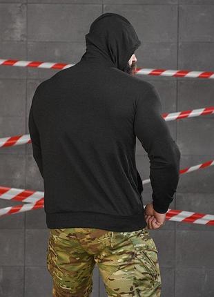 Худи stone island black нп5215 3