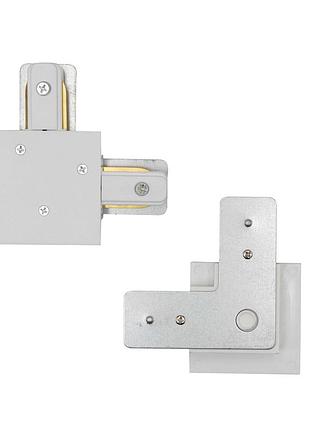 Конектор кутовий prolum™ для трекової системи м27; для профілю p28; білий