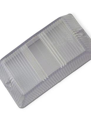 Скло ліхтаря переднього причепа (габарит білий, поворот, повторювач маз)