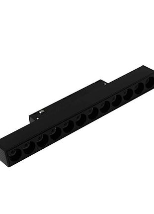 Магнітний трековий світильник prolum™ m20; 12w; 48v; чорний series "gr"; cct tuyasmart
