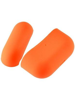 Кейс для навушників slim silicon case для airpods pro помаранчевий