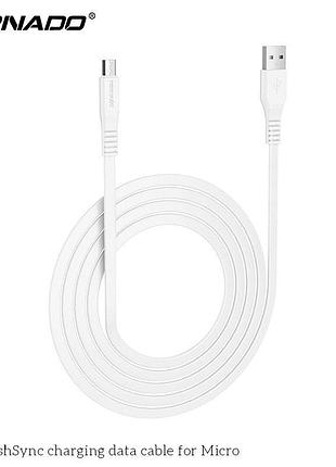 Кабель tornado tx3 usb-a to micro-usb 1 м білий