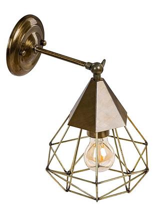 Бра (світильник настінний) quarz w220 античне, золото, atmolight