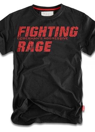 Чоловіча футболка dobermans aggressive fighting rage ts26bk (m) xxl