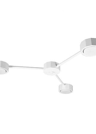 Люстра (світильник стельовий) quant gx53 c3350 білий, atmolight