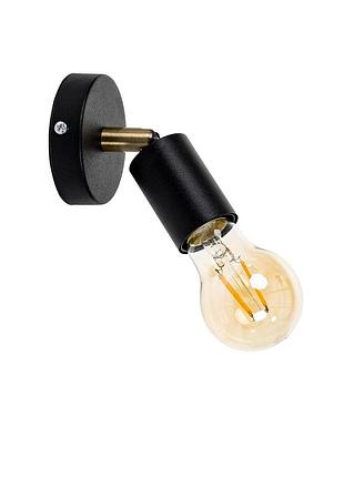 Бра (настінний світильник) chime w60 чорний, atmolight