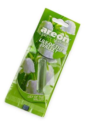 Ароматизатор на дзеркало рідкий 5мл areon perfume "lily of the valley"