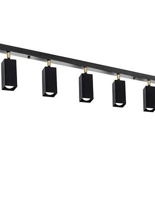 Світильник стельовий (спот) chime q 1107 чорний, atmolight