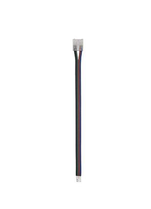Конектор prolum для стрічки cob 10мм 4pin rgb 1jack