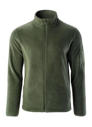 Мужская флисовая кофта magnum essential olive оливковая флиска магнум теплая толстовка на флисе осень зима xl