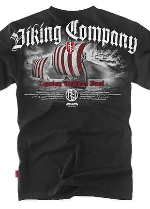 Мужская футболка dobermans aggressive viking company ts130bk (l) xxxl