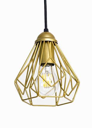Світильник підвісний (люстра) bevel p165 золото, atmolight