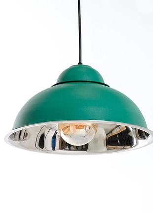 Світильник підвісний (люстра) bell p360 зелений, сталь, atmolight
