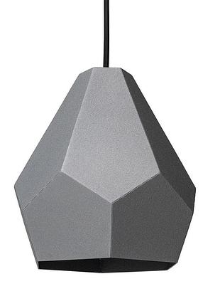 Світильник підвісний (люстра) facet p180 муар, срібло, atmolight