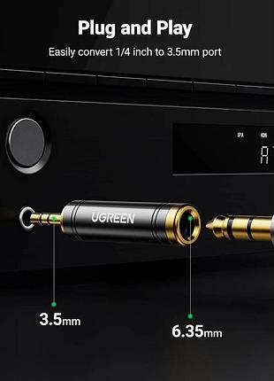 Аудіокабель ugreen av168 чорний 5