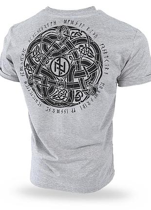 Чоловіча футболка сіра dobermans aggressive celtic 3 ts139egy (m) xxxl