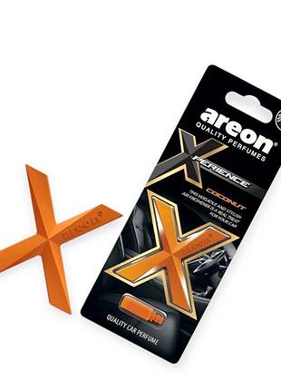 Ароматизатор на обдув літера x areon xperience "coconut"