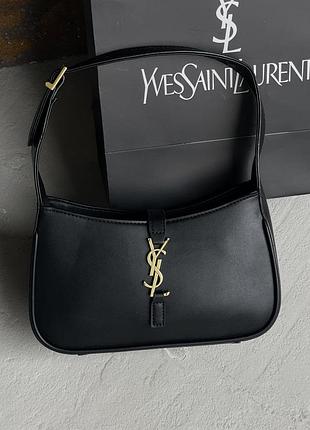 Сумка yves saint-laurent hobo le 5 à 7 чорний