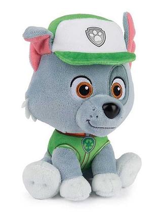 М'яка іграшка paw patrol щенячий патруль роккі 15 см (sm84407/6058442) 5249959