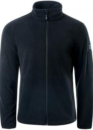 Мужская флисовая кофта magnum essential fleece black черная флиска магнум теплая толстовка на флисе осень зима xxxl