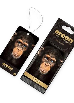 Ароматизатор на дзеркало сухий areon аркуш wild "professor"