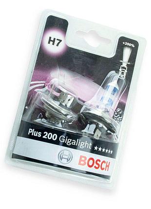 Автолампа h7 12v 55 w bosch gigalight 200% (2шт)