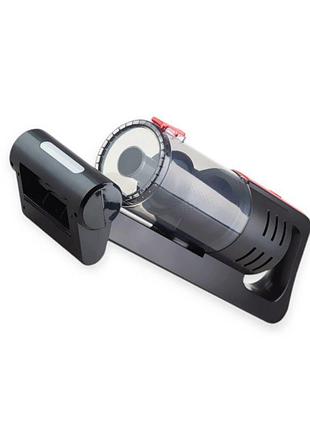 Пылесос voin v-80cl акб 3х2000mah100w сухая и влажная чистка, 4 насадки, фильтр, led подсветка сумка