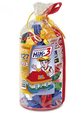 Конструктор юника нік-3 un-0781 127 деталей 4003208