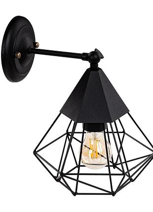 Бра (світильник настінний) quarz w220 чорний, atmolight
