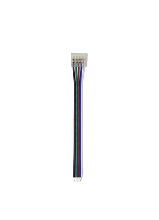 Конектор prolum для стрічки smd slim 12мм 5pin rgb+w 1jack