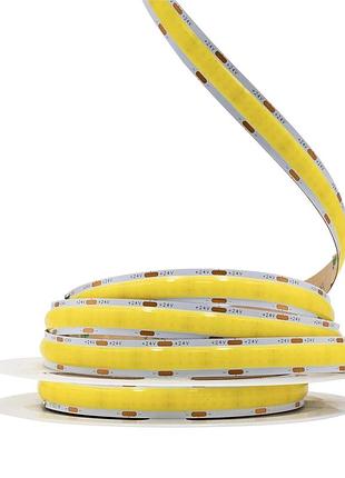 Світлодіодна led стрічка prolum 24v сов 624 led ip20 series sg нейтральний-білий 3800-4300k