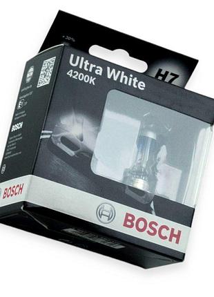 Автолампа h7 12v 55 w bosch ulta white 4200k (2шт)