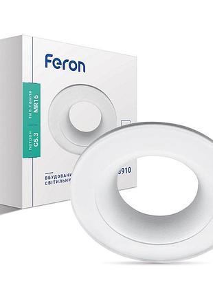 Вбудований світильник feron dl8910 під лампу білий