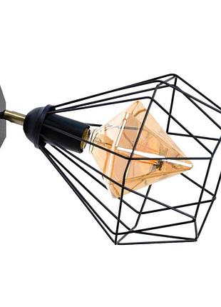 Бра (світильник настінний) crystal w235 чорний, atmolight