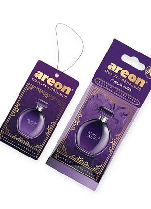 Ароматизатор на зеркало сухой areon лист special selection "aurum aura"