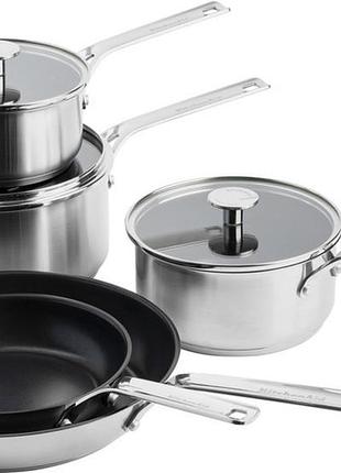 Набор посуды kitchenaid sss cc004221-001 8 предметов серебристый 5168206