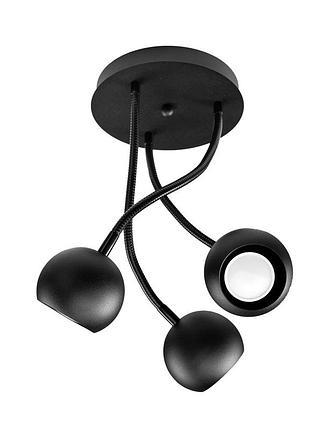 Світильник стельовий (спот) bowl gu10 сd903gn чорний, atmolight