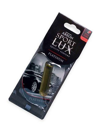 Ароматизатор на зеркало жидкий 5мл areon sport lux platinum