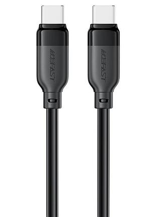 Кабель для заряджання та передачі даних acefast c16-03 60 w type-c 1.2 м чорний